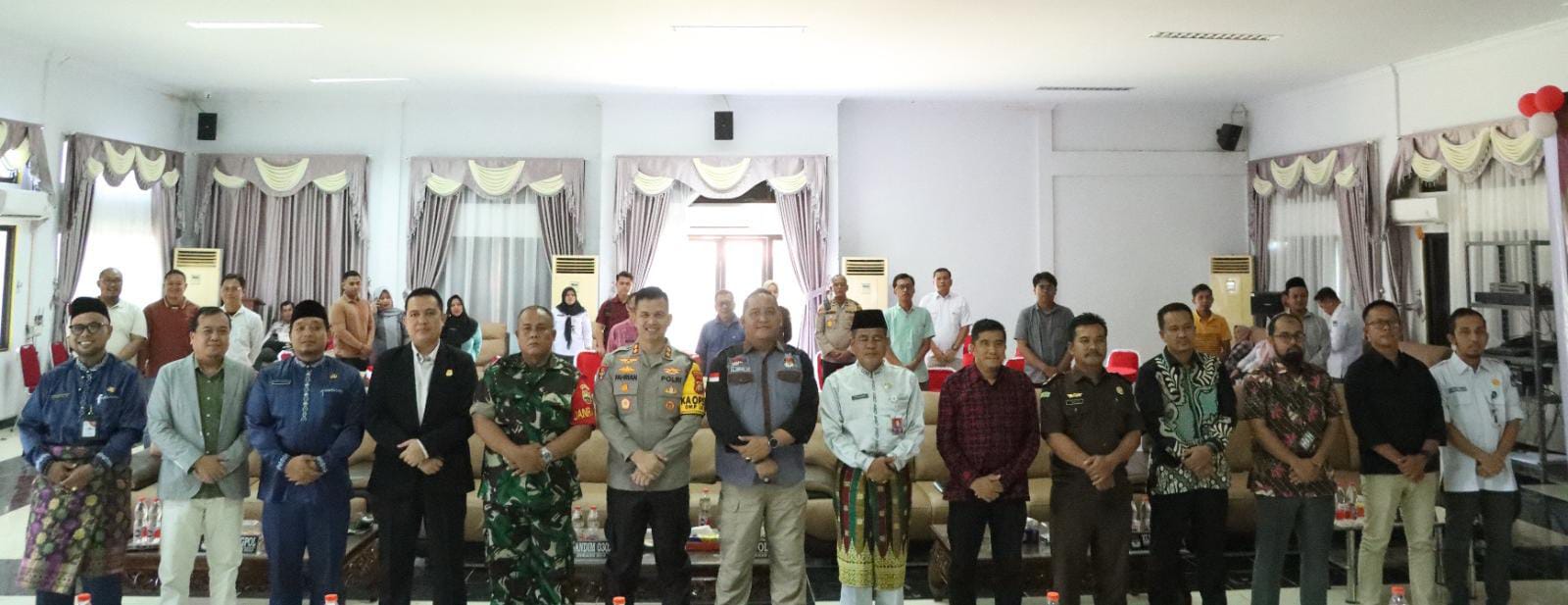 Jelang Pengundian Nomor Urut Peserta Pilkada Kapolres Inhu Siapkan Pola Pengamanan